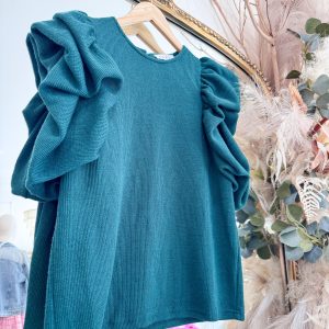 Aila Top - Forest Green