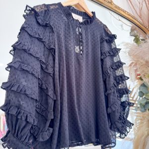 Phoebe Blouse - Black