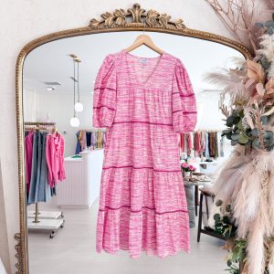 Georgia Dress - Sketch Rose