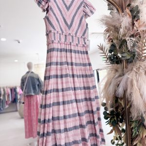 Alanna Midi Dress - Pink