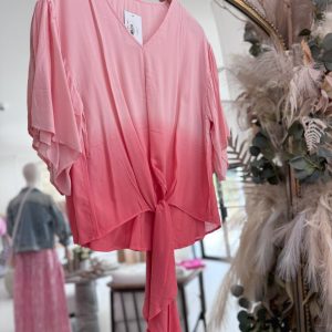 Monica Blouse - Coral