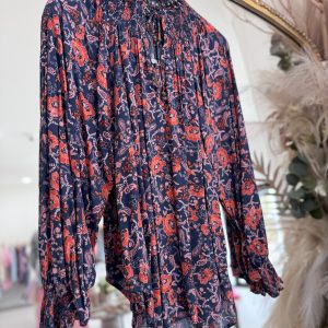 Mona Blouse - Autumn Bloom