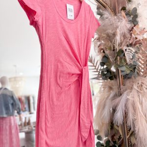 Amaris Dress - Coral