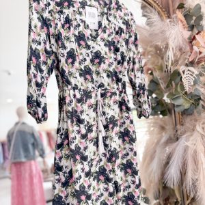 Dora Dress -Sage/Pink