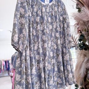 Jimmy Dress - Dusty Blue