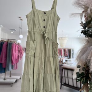 Marinda Dress - Green