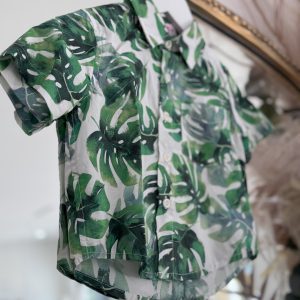 Mini Nash Boy Shirt - Green